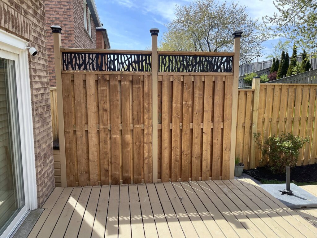 Fence project by Dianya Landscaping