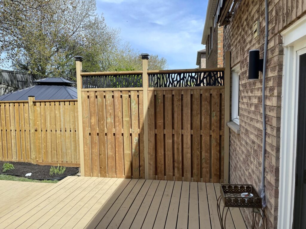 Fence project by Dianya Landscaping