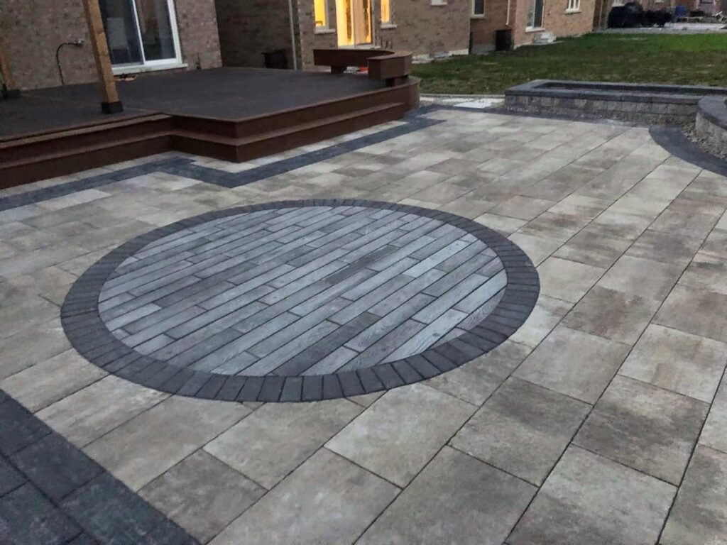 Pavement project by Dianya Landscaping