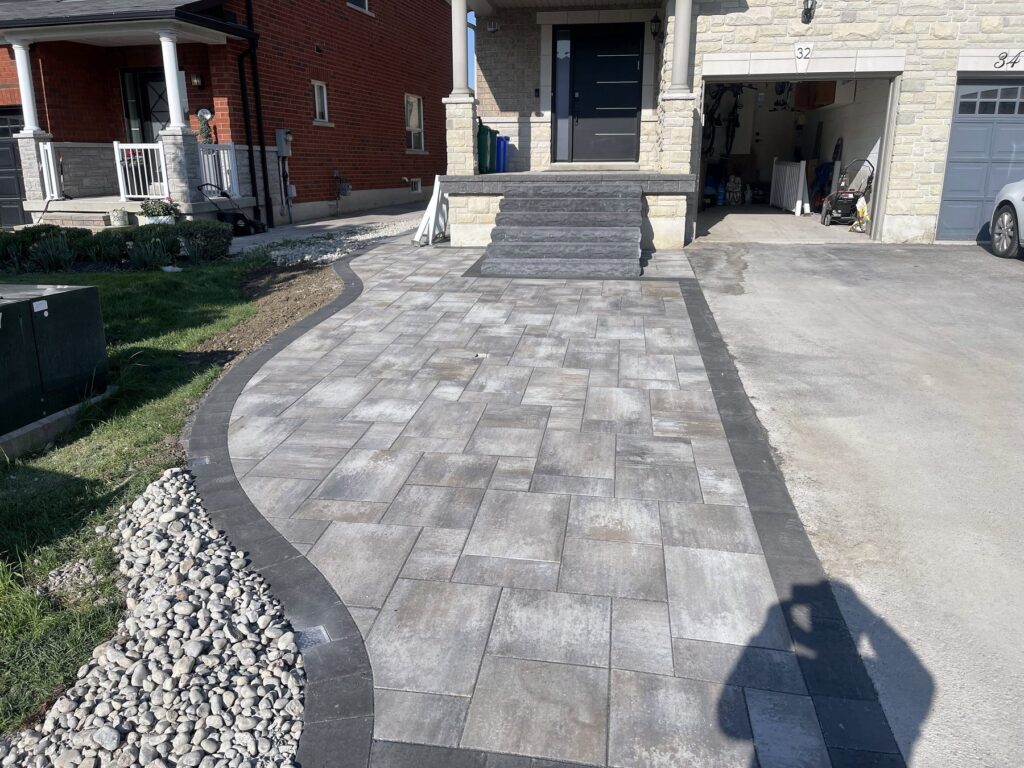 Pavement project by Dianya Landscaping
