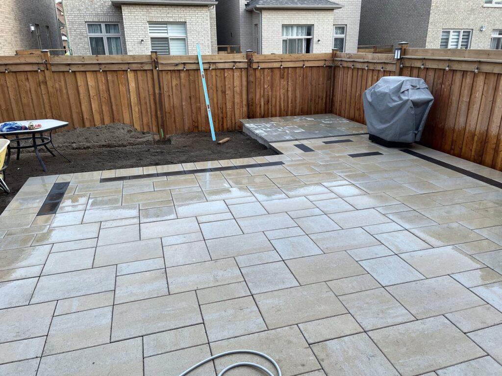 Pavement project by Dianya Landscaping