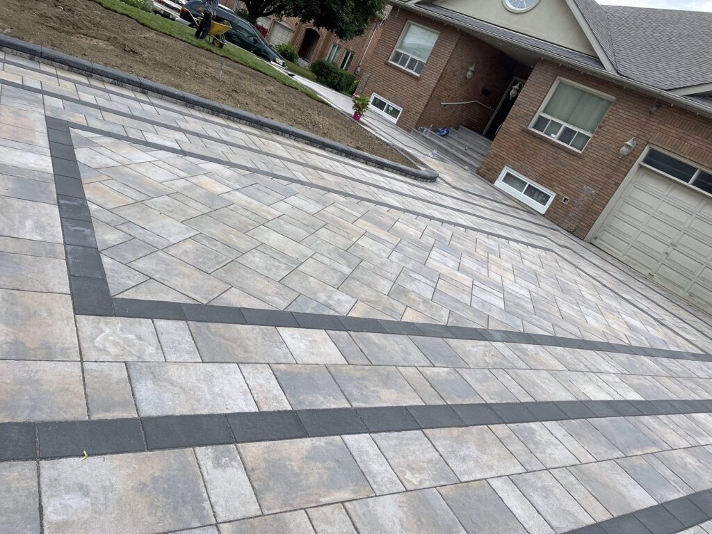 Pavement project by Dianya Landscaping
