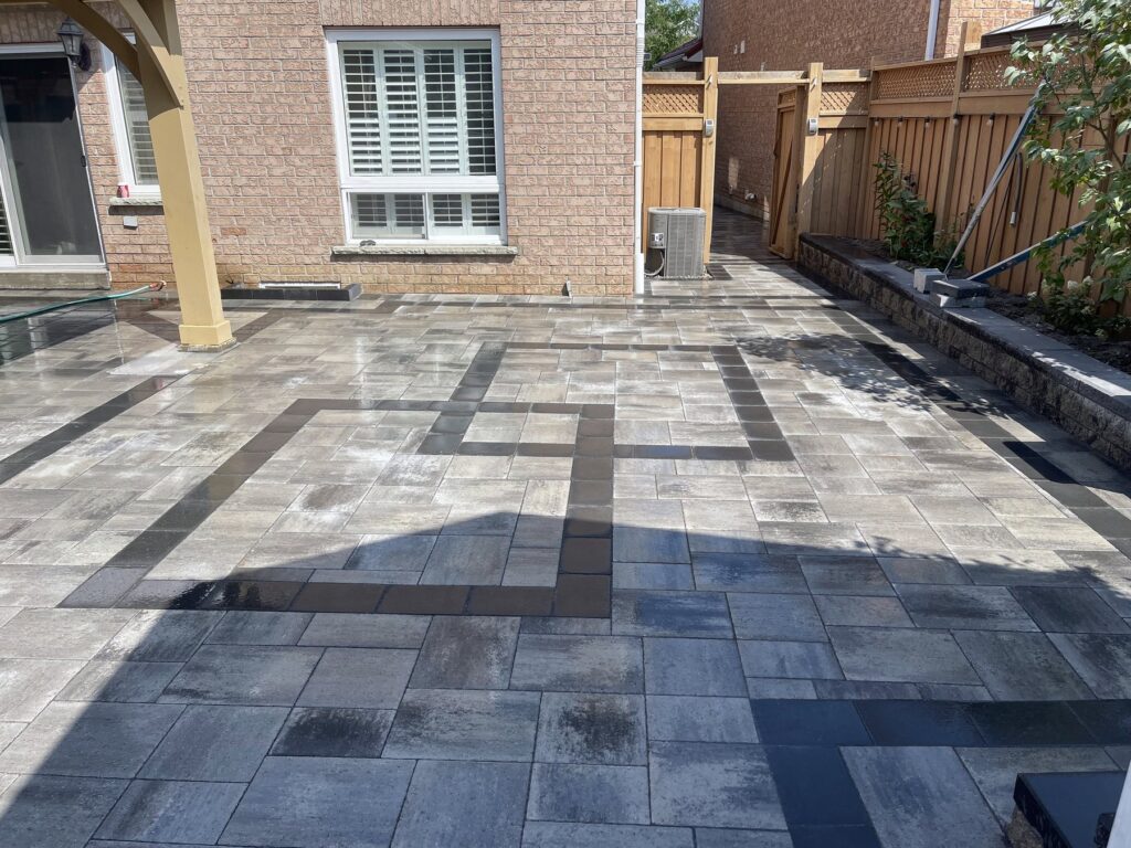 Pavement project by Dianya Landscaping