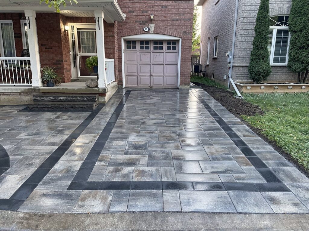 Pavement project by Dianya Landscaping