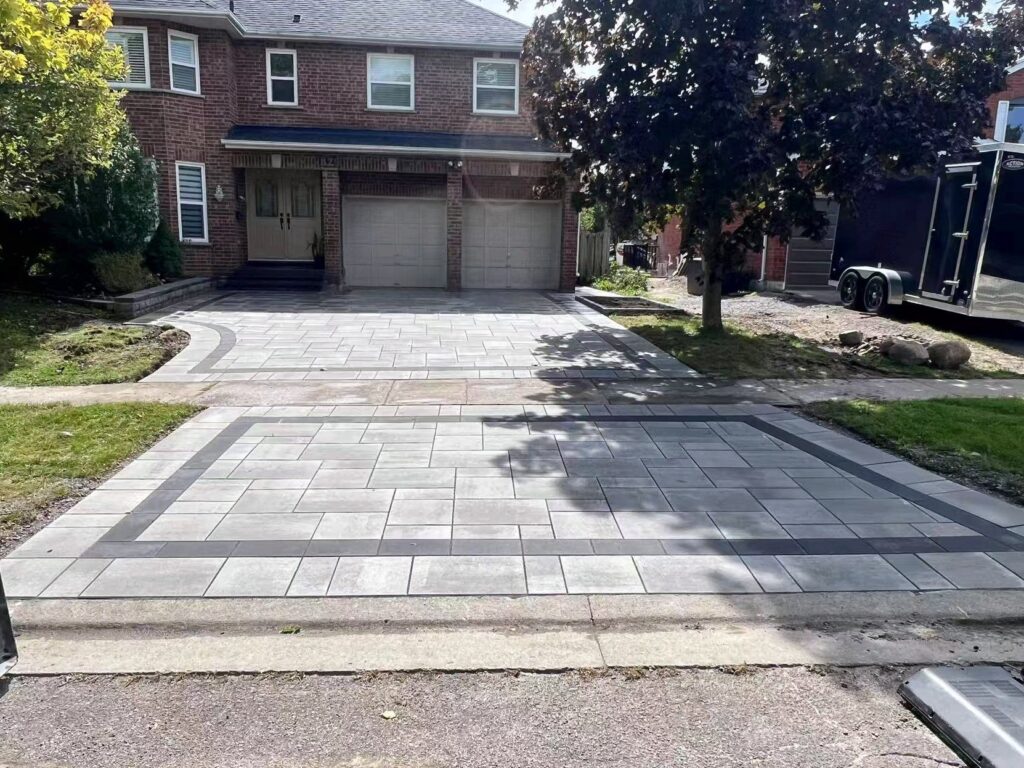 Pavement project by Dianya Landscaping