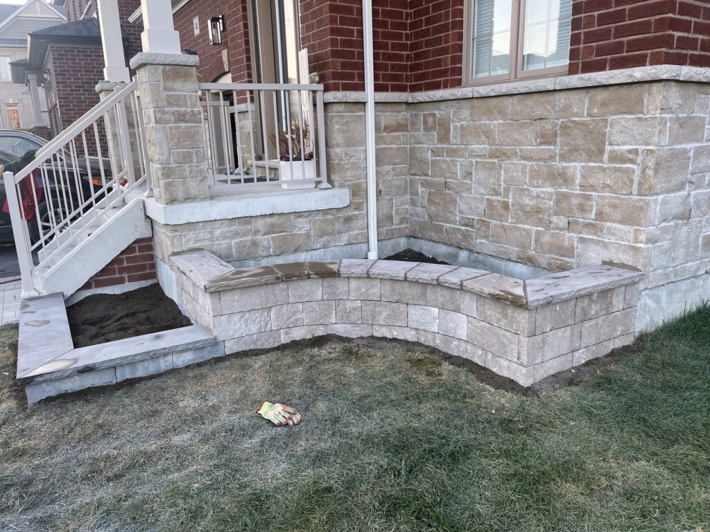 Walls project by Dianya Landscaping