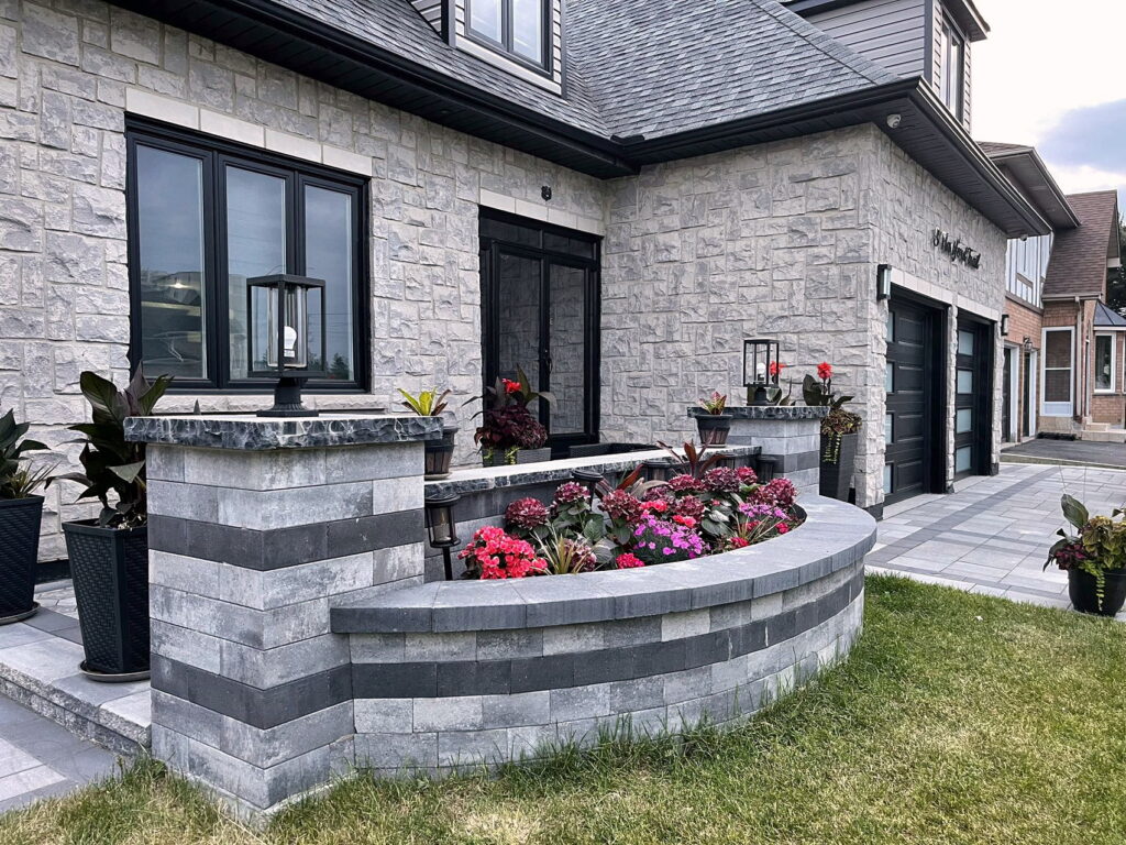 Retaining walls & planters